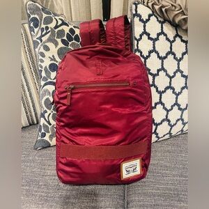 Levi's The Heritage Nylon Backpack, Purple Bright Orange Laptop Sleeve Minimal